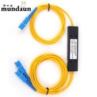 ราคา MUNDAUN Optic Splitter, 1310-1550nm SC/UPC Interface Fiber Splitter, Optical Distribution 1x2(1 in 2 Out) Singlemode Fiber SM Fiber Splitter Data Transmission (57106271191)