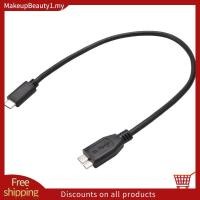 ราคา สายเคเบิลฮาร์ดไดรฟ์, USB 3.1 Type-C Male to USB 3.0 Micro-B Male Data Cable สําหรับโทรศัพท์แท็บเล็ต (46855778410)