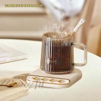 ราคา แก้วอุ่นร้อนอัตโนมัติ ที่รองแก้วอุ่นอุณหภูมิคงที่เขียงอุ่นฉนวนกล่องอาหารกลางวันนมร้อนสิ่งประดิษ ชุดชงกาแฟ D0132 (29756373549)