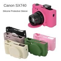 ราคา Soft Silicone Case Camera Bag Skin For Canon PowerShot SX730 SX740 SX740HS Rubber Camera case Cover (28269172390)