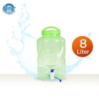ราคา Watertankshop ถังน้ำ ถังน้ำดื่ม PET ถังน้ำมีก๊อกพร้อมหูหิ้ว ขนาด8 ลิตร ลาย6 (11354544787)