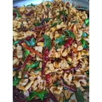 ราคา น้ำพริกกากหมู กระปุกละ 25บาท ค่ะ เครื่องสมุนไพรกำลังดี กากหมูแน่นๆ (23671665352)