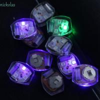 ราคา NICKOLAS 10 ชิ้นโคมไฟอิเล็กทรอนิกส์การเคลื่อนไหว,ไฟรองเท้า LED เรืองแสงขนาดเล็ก,อุปกรณ์เสริมรองเท้าแตะเรืองแสงพลาสติก Vibrating Light Diy ของเล่น (47506265112)