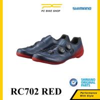 ราคา รองเท้า Shimano RC702 RC7 Wide Cycling Road (สีแดง) (49005038141)