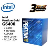 ราคา CPU (ซีพียู) 1200 INTEL PENTIUM GOLD G6400 / G6405 4.0GHz Warranty 3 - Y (3156165639)