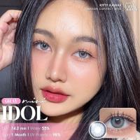 ราคา คอนแทคเลนส์ Mini idolขนาดมินิ Brown / Gray (KittyKawaii) (26981635233)