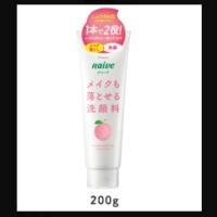 ราคา Naive 2 in 1 facial foam โฟมล้างหน้าและเครื่องสำอางค์ในขั้นตอนเดียว ของแท้ % จากญี่ปุ่น หลอดใหญ่ 200 กรัม (1991853941)