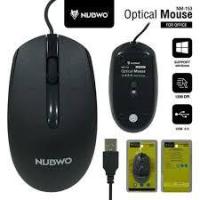 ราคา USB Optical Mouse NUBWO (NM-153) Black (5738603894)