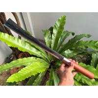 ราคา พร้าแวง พร้าหัวตัด มีดพร้า มาเชเต้ Machete มีดเดินป่า มีดทำสวน พร้าโต้ มีดแคมป์ ใบ 13.5” เหล็กตะไบ ตีร้อน ด้ามไม้ประดู่ (49254886124)
