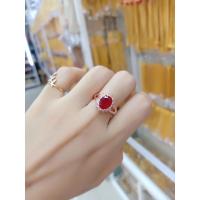 ราคา #แหวนนาคหัวพลอย#แหวนทับทิมเพชรล้อม (23361575641)