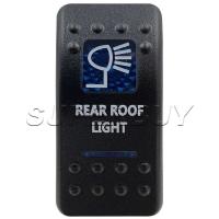 ราคา REAR ROOF LIGHT 5Pin 12V 20A Blue LED กันน้ํารถสวิทช์บาร์ ARB Push Rocker Toggle สวิทช์ไฟ LED Swithes (47500795039)