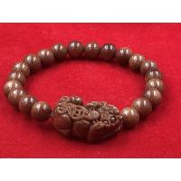 ราคา B-01-191063 สร้อยข้อมือหินทรายทอง+ปีเซี๊ยะหินทรายทอง ขนาดข้อมือ 16 ซม. (6158021676)