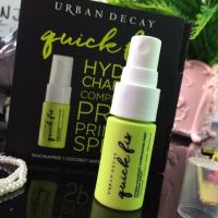ราคา Urban Decay Quick Fix Hydra Charged Complexion Prep Priming Spray 15ml. Setting Spray (694037949)