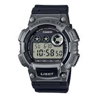 ราคา CASIO Standard นาฬิกาข้อมือผู้ชาย สีเทา/ดำ สายเรซิน รุ่น W-735H-1A3VDF (382859586)