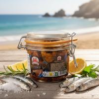 ราคา Anchovies In Balance Oil 250 g.LA MONEGASQUE ปลาแอนโชวี่ในน้ำมันผสม (14245743860)