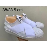 ราคา รองเท้าAdidas superstar slip on ขาว แท้มือ2 (2174551938)