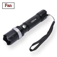 ราคา ไฟฉาย LED CREE Q5 ไฟฉายแรงสูง กันน้ำได้ ซูมได้ ชาร์จ USB พร้อมถ่าน 4800mAh (2656330618)