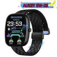 ราคา Aukey sw-2s สาย Smart Watch สายซิลิโคน aukey sw2s สายรัดข้อมือกีฬา (56203806214)