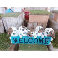 ราคา ปูนปั้นป้าย น้องหมา welcome3สี แต่งบ้านร้านค้า คาเฟ่และสวน (44214981558)