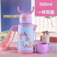 ราคา กระบอกน้ำสุญญากาศ กระติกน้ำเก็บอุณหภูมิร้อน-เย็น สำหรับเด็ก (9639982683)