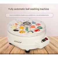 ราคา Shopping Snooker Ball Washing Polish Machine 16 / 22 Balls Automatic Black Eight Ball Washer Snooker Cleaning Machine (45054895395)