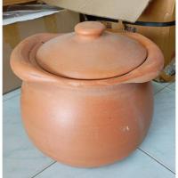 ราคา หม้อดินเผา มีหู ขนาด 10 นิ้ว จุน้ำได้ 6 ลิตร รับประกันความเสียหายระหว่างขนส่ง แตกร้าวเคลมให้ใหม่ฟรี (26811392097)