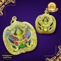 ราคา [nachariti]พญาครุฑจับนาคทองลงยา หลวงพ่อวราห์ วัดโพธิ์ทอง งานเลี่ยมกรอบทองไมครอน เสริมอำนาจเสริมดวง (17493954053)