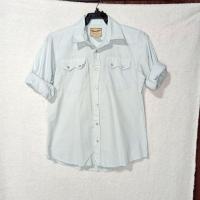 ราคา เสื้อเชิ้ตงานแบรนด์Wranglerมือสอง✌️ (7881987201)