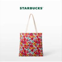 ราคา Stabucks แท้มือหนึ่งกระเป๋าผ้า Limited Edition - Floral Emily in Paris in Paris Tote Bag ราคาเต็ม 700 บาท (23738964440)
