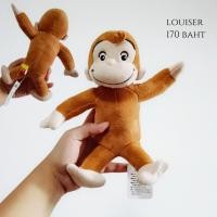 ราคา ตุ๊กตาลิงจอร์ด Curious George Monkey ดัดแขนดัดขาได้ ของแท้ พร้อมส่ง มีเก็บเงินปลายทาง (26563743432)