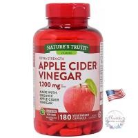 ราคา Organic Apple Cider Vinegar 1200 mg 180 Capsules แอปเปิ้ลไซเดอร์ Nature’s Truth (18876275789)
