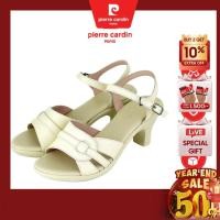 ราคา [Size 36-40] Pierre Cardin รองเท้าผู้หญิง รองเท้าส้นสูง นุ่มสบาย ผลิตจากหนังแท้ รุ่น 33PS806 (24382437444)