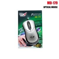 ราคา MD-TECH MD-179 USB Optical Mouse Silver เมาส์มีสาย (28917263886)