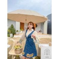 ราคา เซ็ทเอี๊ยมยีนส์+เสื้อแขนยาว งานป้าย khantita 3XL:อก42 เอว36 สะโพก44-45 (22682411971)