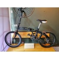 ราคา จักรยานพับ อลูมิเนียม​ ญี่ปุ่นมือสอง doppelganger​ blackmax202 20 inch aluminum​ folding bike (27420979048)