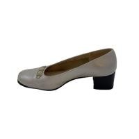 ราคา Salvatore Ferragamo Pumps -- SLV leather dr40732 Direct from Japan Secondhand (41527690943)