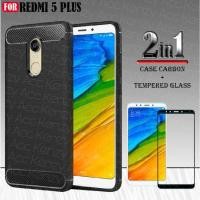 ราคา ปลอก Xiaomi Redmi 5 Plus Softcase คาร์บอนไฟเบอร์ Redmi 5 Plus ฟรีกระจกนิรภัยคลุมทั้งหมด Xiaomi Redmi 5 Plus (43805768480)