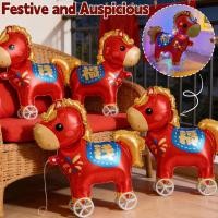 ราคา ลูกโป่งเดิน โชค พร ม้าน้อย - ลูกโป่งชนิดยืนม้า 2026 - ดีไซน์ทองแดงงานรื่นเริง (49153792685)