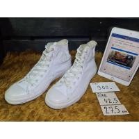 ราคา รองเท้ามือสองconverseหนังหุ้มข้อ27.5cm (17827698375)