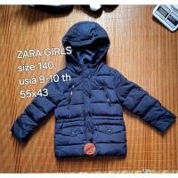 ราคา ZARA Girls Puffer Gos Down เสื้อแจ็คเก็ตห่านกันน้ําพร้อมฟองลง (28681164700)