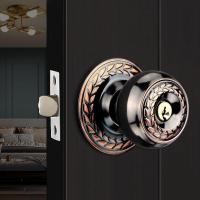 ราคา ล็อคประตูทรงกลม ล็อคประตูห้องนอนในร่ม ล็อคประตูสไตล์วินเทจ ล็อคประตูห้องน้ําสแตนเลส ล็อคบ้านทรงกลมสากล (46651081758)