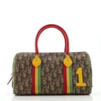 ราคา พร้อมส่ง มือสอง สภาพดี Dior Boston Rasta Bag dc 2004 (17060396097)