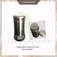 ราคา ขวดเครื่องปรุง ขวดพริกไทย กระปุกเครื่องเทศ กระปุกแก้ว ขวดแก้ว กระปุกพริกไทย ที่ใส่เครื่องปรุง ก้นแก้ว สแตนเลส (1925238237)