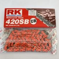 ราคา โซ่ RK สีส้มแดง 420/WAVE (5617560288)