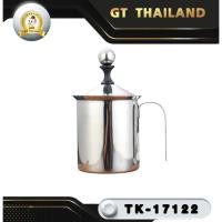 ราคา GT THAILAND ที่ตีฟองนม ถ้วยปั้มฟองนมสแตนเลส 400ml ตีฟองนุ่มเนียน สำหรับเครื่องดื่มร้อนและเย็น สะดวกและง่ายดาย พร้อมส่ง (29543005741)