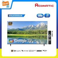 ราคา Aconatic Smart TV 65 นิ้ว 4K HDR Google TV รุ่น 65US1000AN ระบบปฏิบัติการ Google/Netflix & Youtube (รับประกัน 3 ปี) (44322602148)