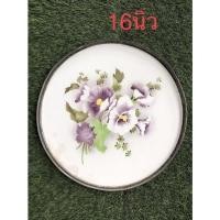 ราคา ถาดกระเบื้องโบราณ ขนาด16นิ้ว (8603672384)