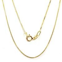 ราคา Princely สร้อยคอทองเคแท้ 9K (ITALY 375) รุ่นบอกเชนนำเข้าจากอิตาลี (1759072551)