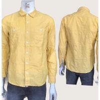 ราคา เสื้อเชิ้ตมือสองแบรนด์ FIELDMAN by EDWIN ผ้าแชมเบรย์ สีเหลือง (2980379919)