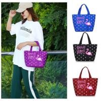 ราคา กระเป๋าผ้าเคลือบกันน้ำ กระเป๋าผ้าแคนวาสเคลือบ สีสดลายสวย พร้อมส่ง (3438314538)